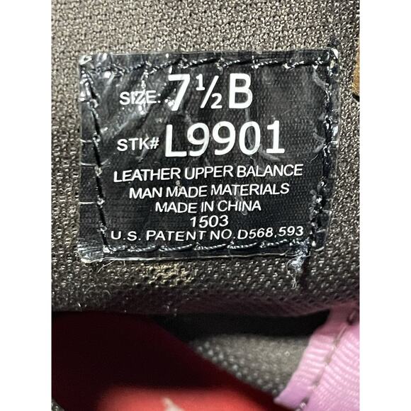 Justin Pink Gypsy Cowboy Western Boots Women's Sz 7.5 B Brown Leather L9901 - Picture 10 of 10